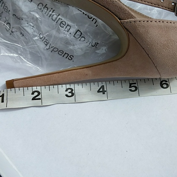 🚫SOLD🚫Steve Madden Dixie Nude heels - Picture 6 of 8
